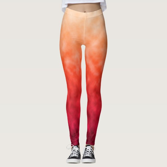 Emberblush Rise Leggings (Front)