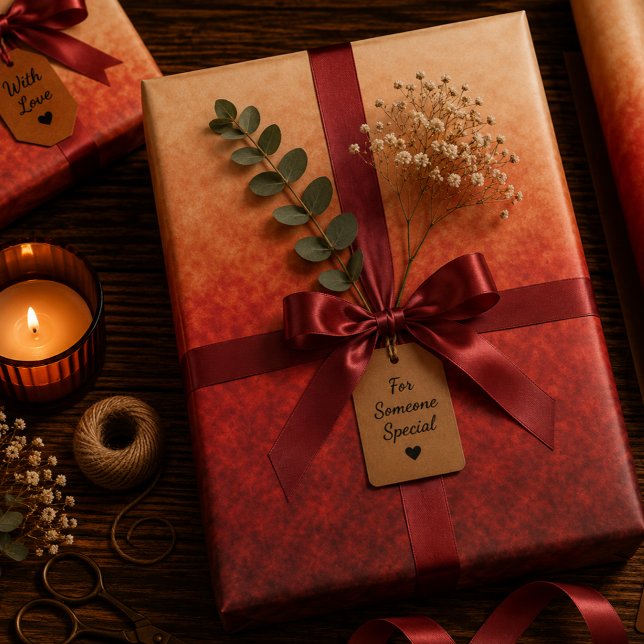 Emberdeep Wash Wrapping Paper Sheet (Creator Uploaded)
