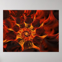 Embers Abstract Digital Fractal Art