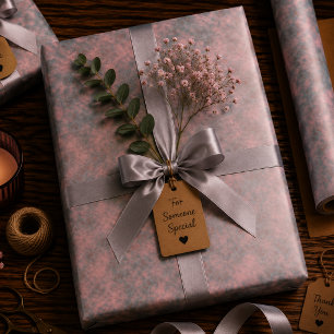 Embers in Haze Wrapping Paper Sheet