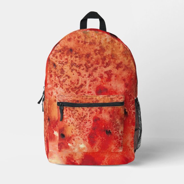 Embers Unfolding Printed Backpack (Front)