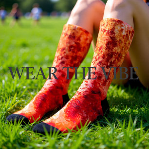 Embers Unfolding Socks