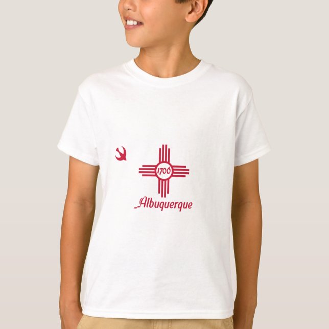 Emblem of Albuquerque, New Mexico T-Shirt (Front)
