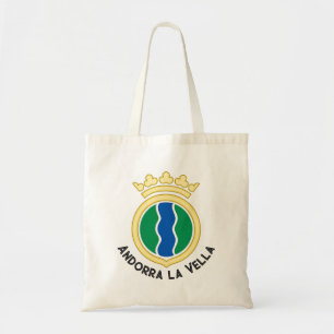 Emblem of Andorra la Vella Tote Bag