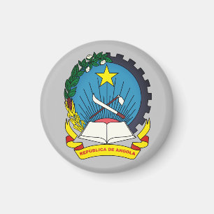 Emblem of Angola Magnet