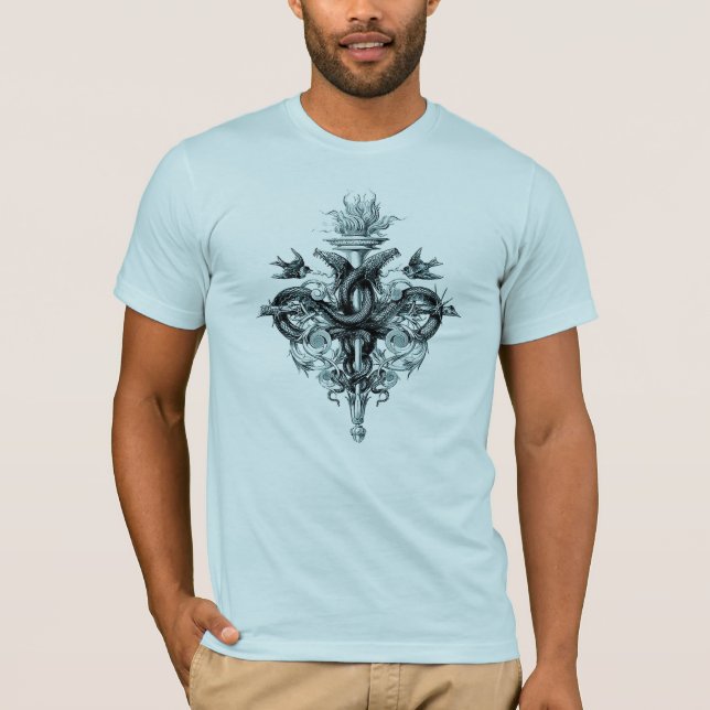 Emblem of Balance & Elements T-shirt (Front)