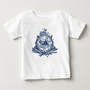 Emblem of Charleston, South Carolina Baby T-Shirt