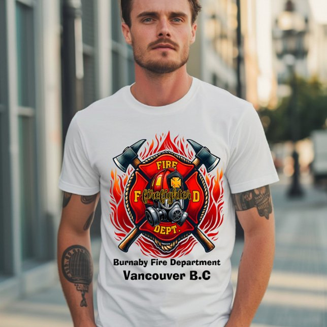Emblem of courage worn by the firefighters T-Shirt (Creator Uploaded)