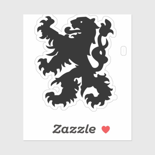 Emblem of Flemish Lion (Sheet)