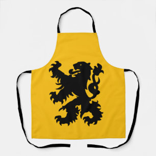 Emblem of Flemish Lion Apron