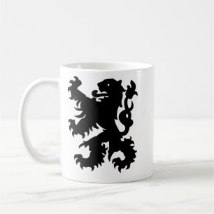 Emblem of Flemish Lion Coffee Mug