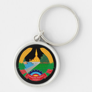 Emblem of Laos Key Ring