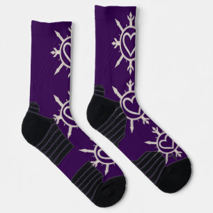 "Emblem of Love" Crew Socks