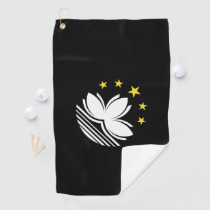 Emblem of Macau Golf Towel