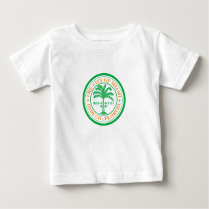 Emblem of Miami, Florida Baby T-Shirt