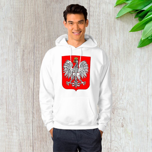 Emblem Of Poland Mens Hoodie (Creator Uploaded)
