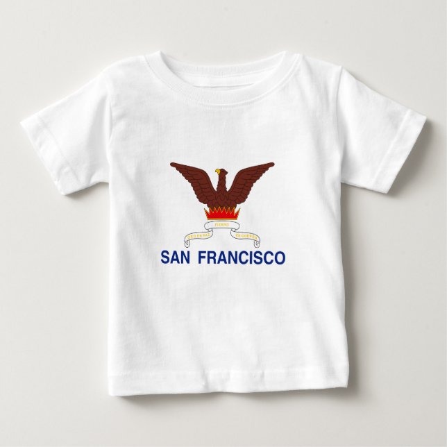 Emblem of San Francisco, California Baby T-Shirt (Front)