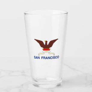 Emblem of St Paul,Mnesota Glass