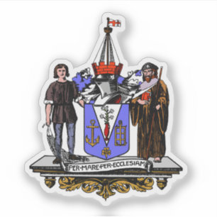 Emblem of the city of Southend-on-Sea, England
