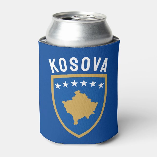 Emblem of the Republic of Kosovo Can Cooler (Can Front)