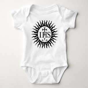 Emblem of the Society of Jesus Baby Bodysuit