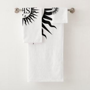 Emblem of the Society of Jesus Bath Towel Set