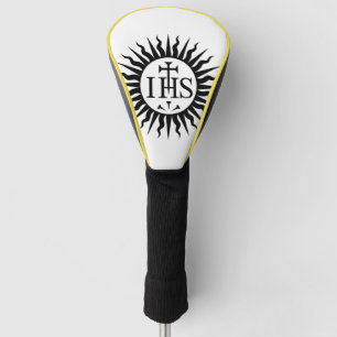 Emblem of the Society of Jesus  Golf Head Cover