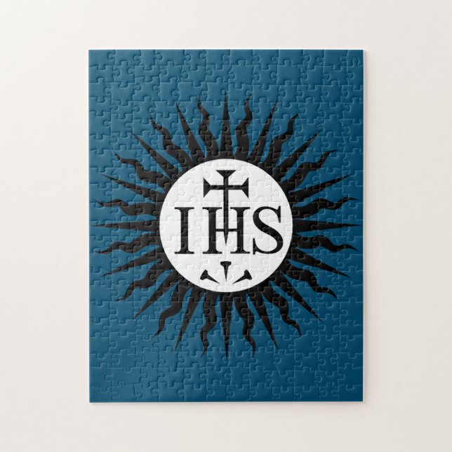 Emblem of the Society of Jesus  Jigsaw Puzzle (Vertical)