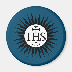 Emblem of the Society of Jesus  Magnet