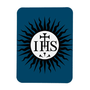 Emblem of the Society of Jesus  Magnet