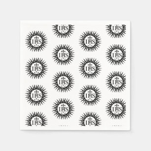 Emblem of the Society of Jesus Napkin