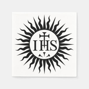 Emblem of the Society of Jesus Napkin
