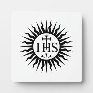 Emblem of the Society of Jesus Plaque