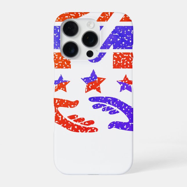 Emblem of Unity - Celebrating Collaborative Trust iPhone Case (Back)