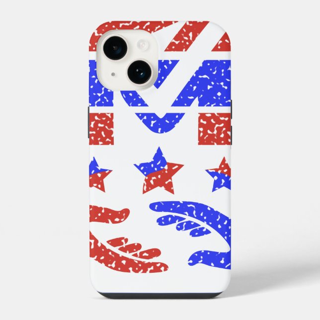 Emblem of Unity - Celebrating Collaborative Trust iPhone Case (Back)