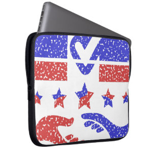 Emblem of Unity - Celebrating Collaborative Trust Laptop Sleeve