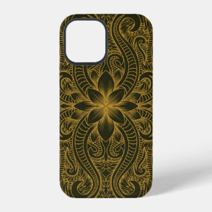 embossed background decorative antique classic des iPhone 12 case