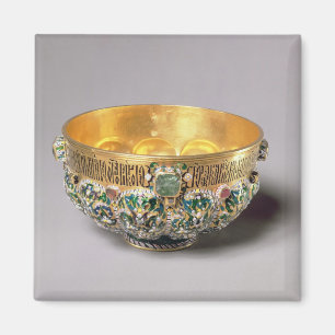 Embossed bowl set magnet