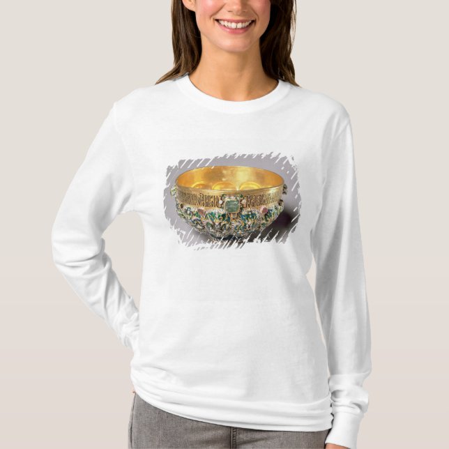 Embossed bowl set T-Shirt (Front)