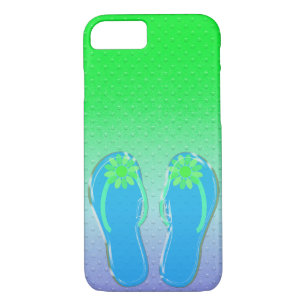 embossed dots with flip-flops Case-Mate iPhone case