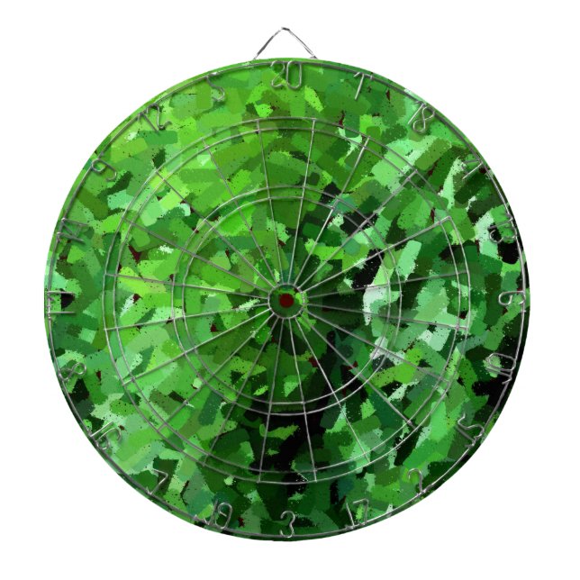Embossed green grass #0448 dartboard (Front)