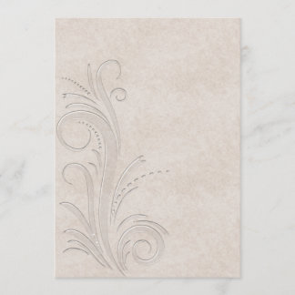 Embossed Illusion Debutante Ball Invitation