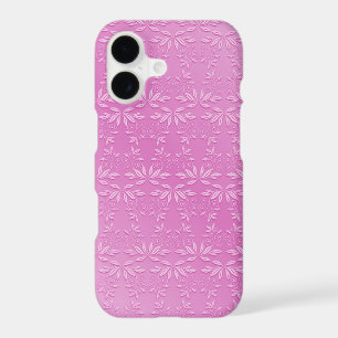 Embossed Pink Elegance
