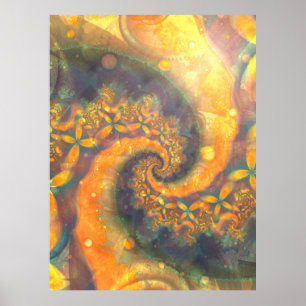 Embossed Sunshine Poster
