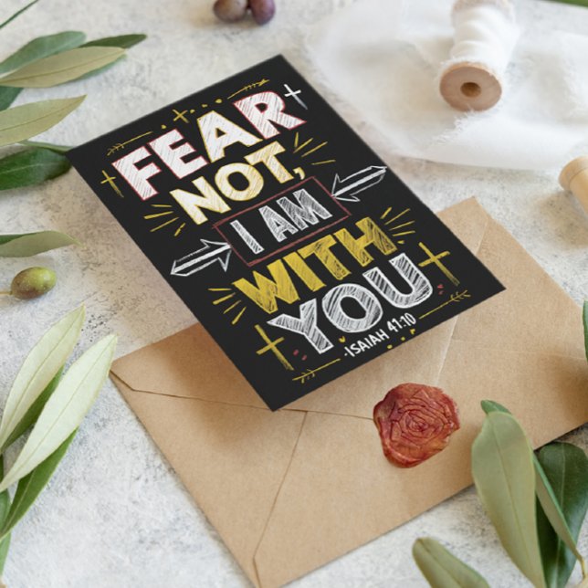 Embrace Courage, I Am By Your Side Postcard (Creator Uploaded)