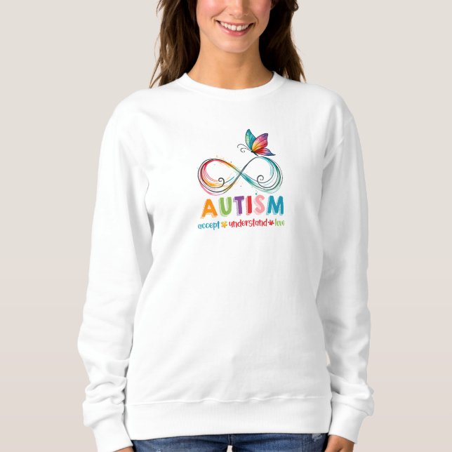 Embrace Differences: Autism Awareness Sweatshirt  (Front)