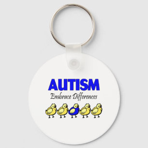 Embrace Differences Key Ring