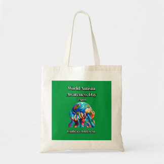 Embrace Different. World Autism Awareness Day. Tote Bag