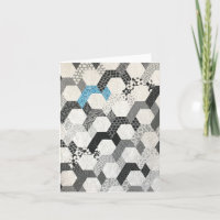Embrace Diversity Quilt Personalised Greeting Card