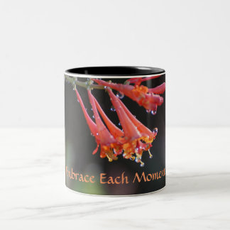 Embrace Each Moment Two-Tone Coffee Mug